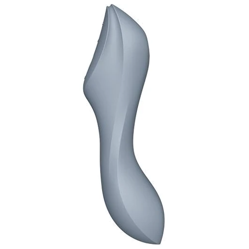 Вакуумний стимулятор із вібрацією Satisfyer Curvy Trinity 3 BlueGrey