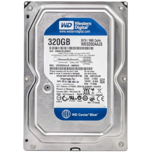 Внутренний жесткий диск Western Digital 320Gb ( WD3200AAJS-NP )