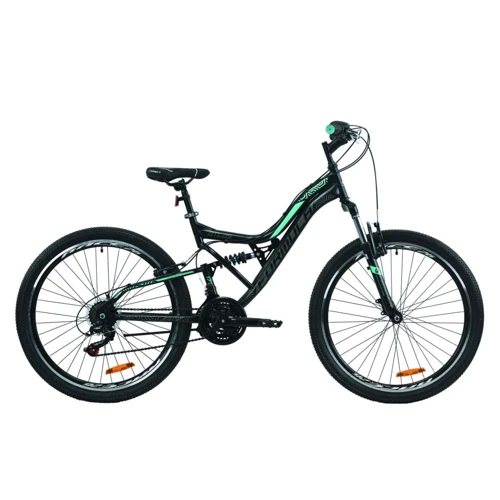 Велосипед Formula ATLAS Vbr M 2020 26" черно-бирюзовый (OPS-FR-26-377)