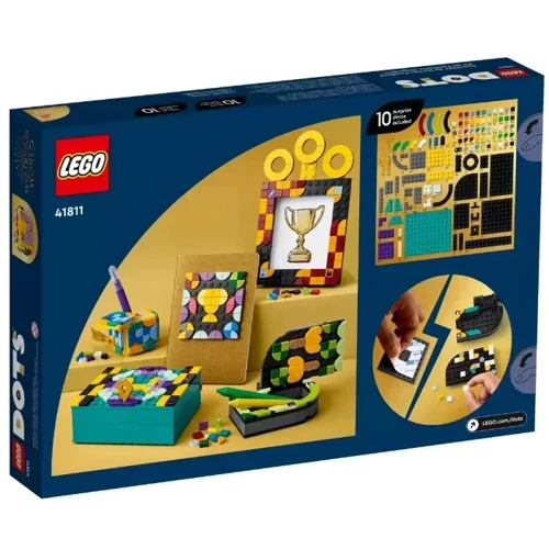 Конструктор LEGO DOTS Harry Potter Хогвартс: Настільний комплект 856 деталей (41811): Кількість деталей, шт. 856