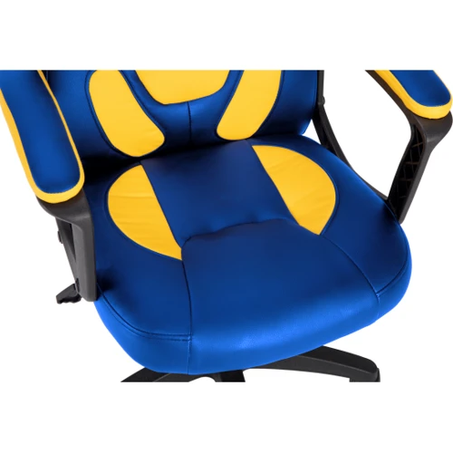 Кресло GT Racer X-1414 Blue/Yellow (Kids): Материал корпуса Пластик