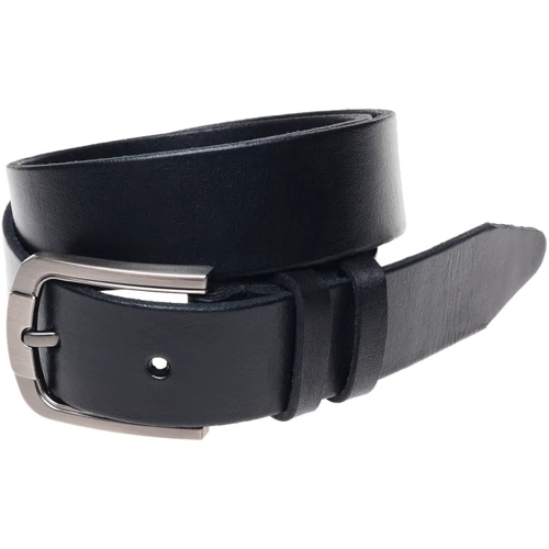 Мужской ремень Borsa Leather черный (125rmkn2-black)
