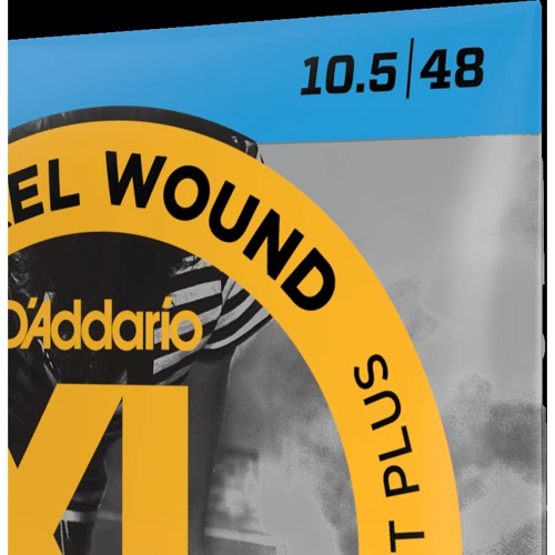 Струна для гитар Струны для электрогитар D'ADDARIO EXL110+ XL NICKEL WOUND REGULAR LIGHT PLUS (10.5-48): В комплекте Набор из 6 струн