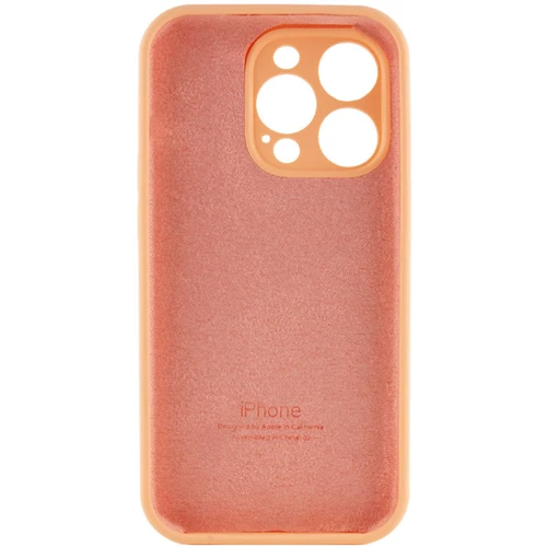 Чехол для iPhone Mobile Case Silicone Case Full Camera Protective Cantaloupe for iPhone 15 Pro Max: Материалы Силикон