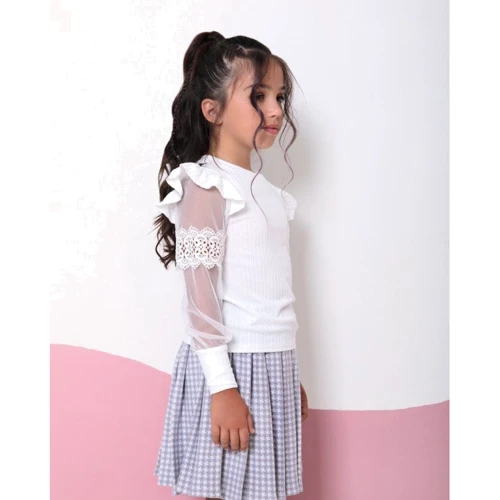 Блуза ISSA PLUS CD-436 128 біла: Тип Блузы
