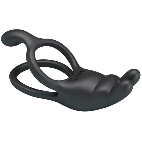 Эрекционное виброкольцо LYBAILE Pretty Love - SETH Black (BI-210335)