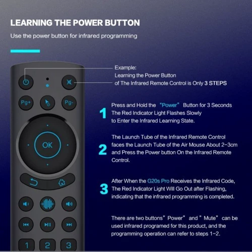 Универсальный пульт ДУ Air Mouse G20BTS Plus фото 10