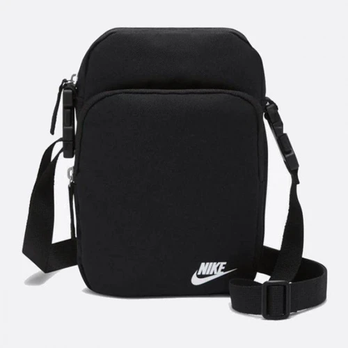 Сумка на плечо Nike Heritage Crossbody 4L черная Уни 23х15х7.5 (DB0456-010): Цвет черный