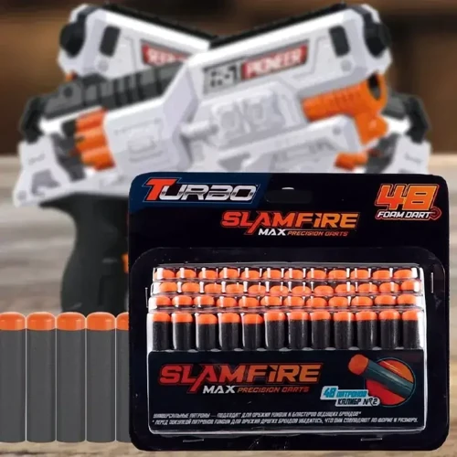 Набір патронів Turbo Slamfire Maх м'яких 48 шт. (ВТ352)