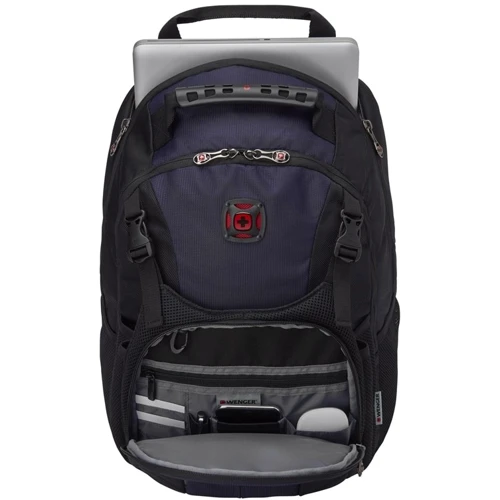 Сумка для ноутбуков Wenger 16" Sherpa Black/Blue: Форм-фактор 16"