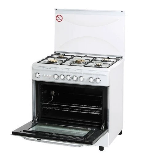 Газовая плита Fresh I80G5\01 (белый): Управление механическое