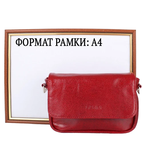 Женская сумка кросс боди Laskara красная (LK-DD225-red-fish): Страна производитель Греция