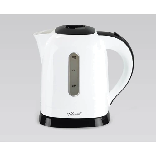Электрочайник Maestro MR-034 White: Тип нагревательного элемента дисковый (скрытый)