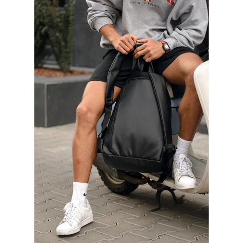 Мужской рюкзак Sambag Zard 0RT черный (25088001m): Тип ручки Плечевой ремень, Короткая ручка