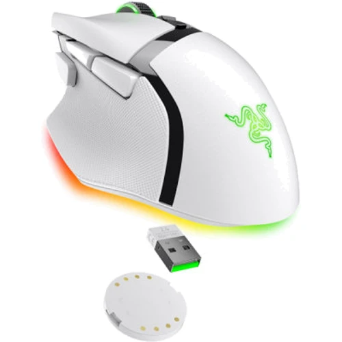 Мышь Razer Basilisk V3 PRO Wireless White (RZ01-04620200-R3G1): Интерфейс подключения Bluetooth, Wireless