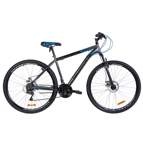 Велосипед Discovery RIDER DD 2020 29" (серо-черный с синим (м))