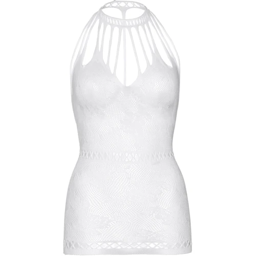 Ажурное платье-сетка Leg Avenue Lace mini dress with cut-outs White, one size