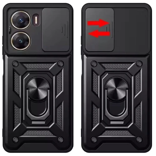 Чехол для телефонов Mobile Case Camshield Serge Ring Black for Poco X7 Pro: Совместимость Poco X7 Pro