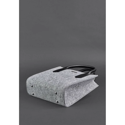 Женская сумка тоут BlankNote Blackwood серая (BN-BAG-28-felt-g): Тип Сумки
