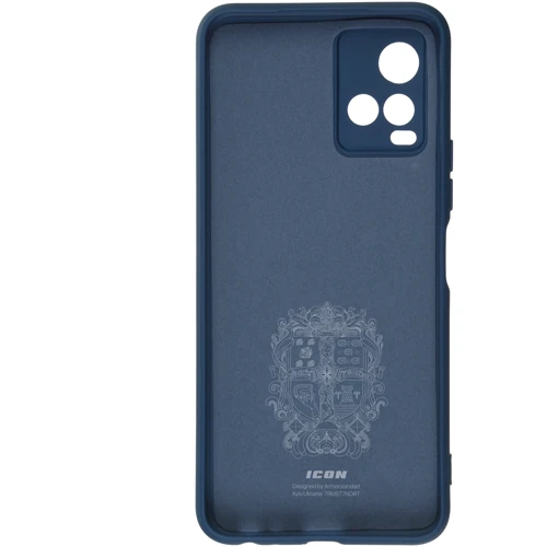 Чехол для телефонов ArmorStandart ICON Case Camera cover Dark Blue for Vivo Y21 / Y33s (ARM61435): Цвет синий