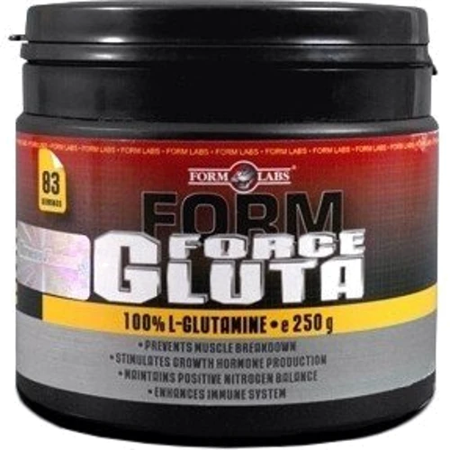 Аминокислота для спорта Form Labs GlutaForce 250 g /83 servings/