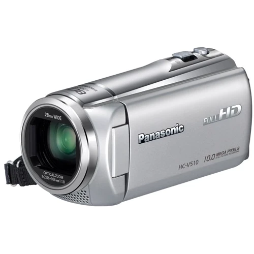 Цифровая видеокамера Panasonic HC-V510EE-S Silver: Носитель Flash Card