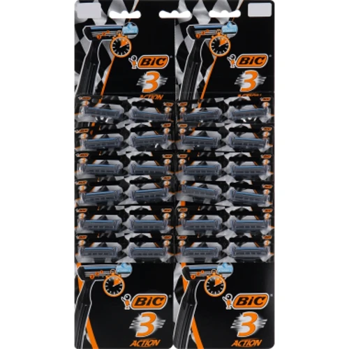BIC 3 Action Станки для гоління 24 шт.