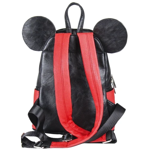 Рюкзак Cerda Mickey Mouse Black/Red Casual Fashion Faux-Leather Backpack: Пол Девочка