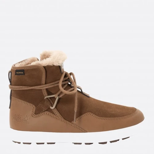 Полусапоги Jack Wolfskin Auckland Wt Texapore Boot W 4035771-5215 36.5 коричневые натуральная замша зима фото 1