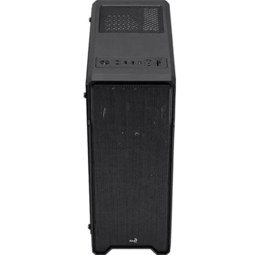 Корпус Aerocool Ore Saturn Tempered Glass FRGB (ACCM-PV21033.11): Материал передней панели пластик и металл