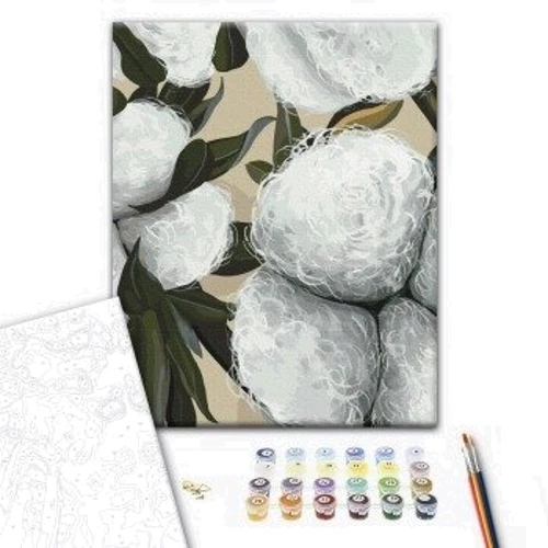 Картина за номерами Brushme Бавовна ©Yana Biluhina 40х50 см (BS54064): Виробник Brushme