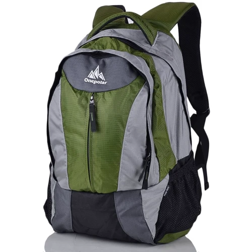 Мужской рюкзак Onepolar зеленый (W1316-green)