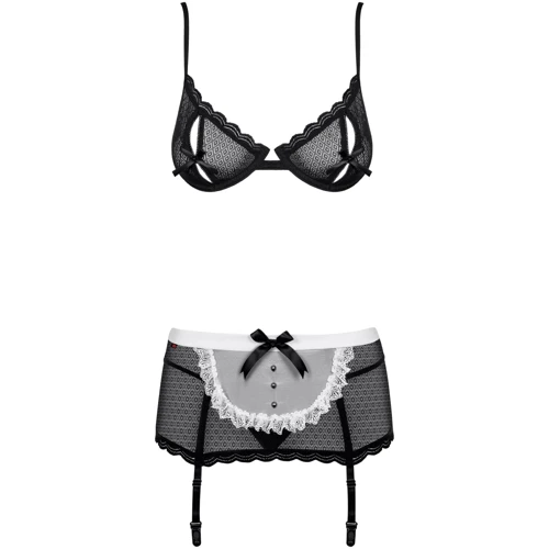 Костюм горничной Obsessive Maidme set L/XL