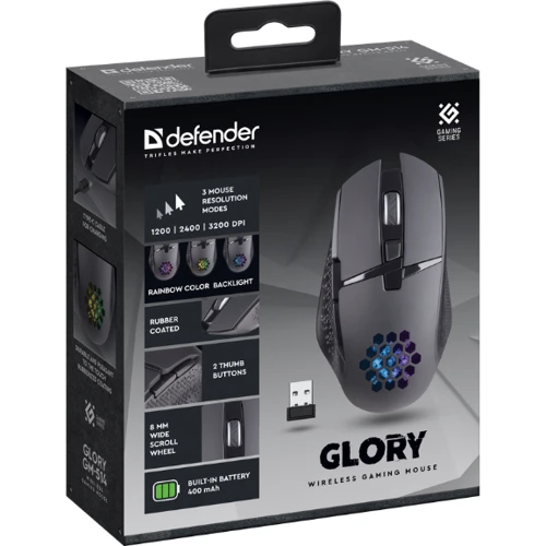 Мышь Defender Glory GM-514 (52514): Количество кнопок 7