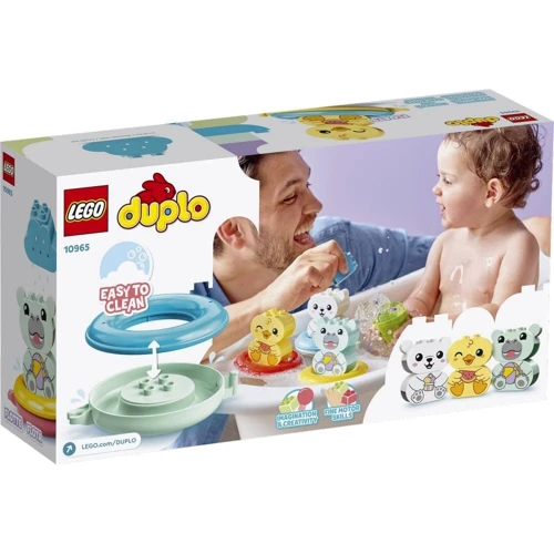 Конструктор LEGO DUPLO Веселе купання: Поїзд, що плаває, з тваринами (10965): Серія DUPLO