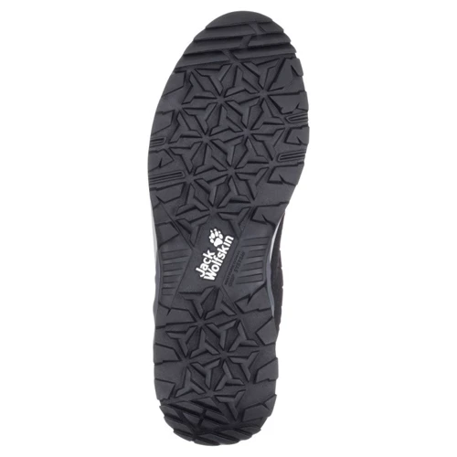 Полуботинки Jack Wolfskin Cascade Hike Lt Texapore Low M 4035481-6047 41.5 черные натуральная замша демисезон фото 4