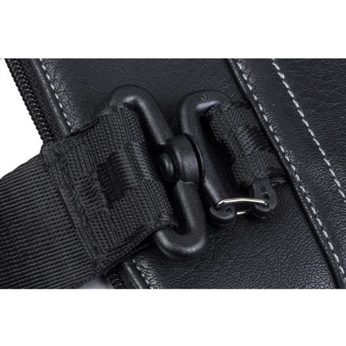 Сумка для ноутбука RivaCase 15.6" Black (8930 PU ): Матеріал штучна шкіра
