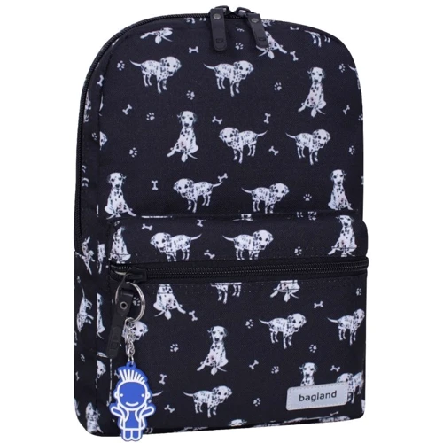 Жіночий рюкзак Bagland Молодіжний Mini 1117 чорний (0050664)