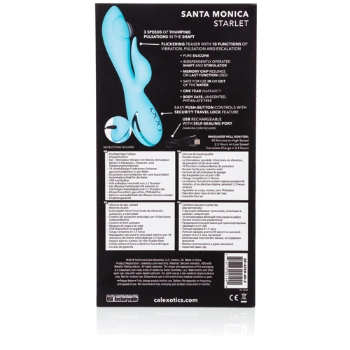 CalExotics Santa Monica Starlet вибратор кролик