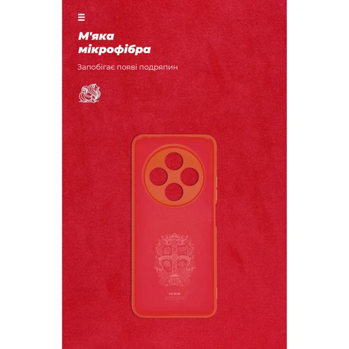 Чехол для телефонов ArmorStandart ICON Case Camera cover Red for Xiaomi Redmi A4 (ARM82018) фото 6