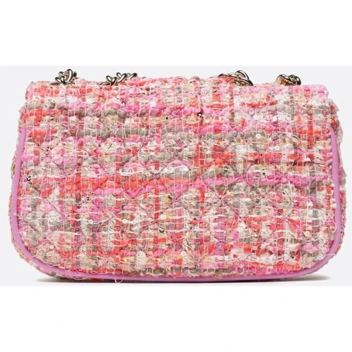 Жіноча сумка крос боді GUESS SPARK MICRO MINI фуксія (HWTF8700780-FMU): Застібка Магнитная