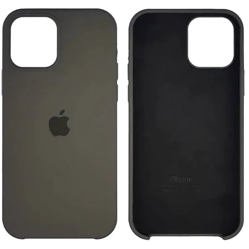Чехол Silicone Case для iPhone 12 Pro Max Dark grey