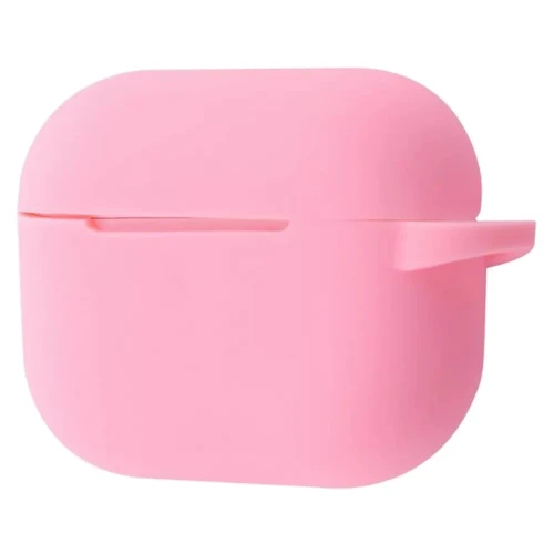 Чехол для наушников TPU Case Shock-proof Pink for Apple AirPods 3