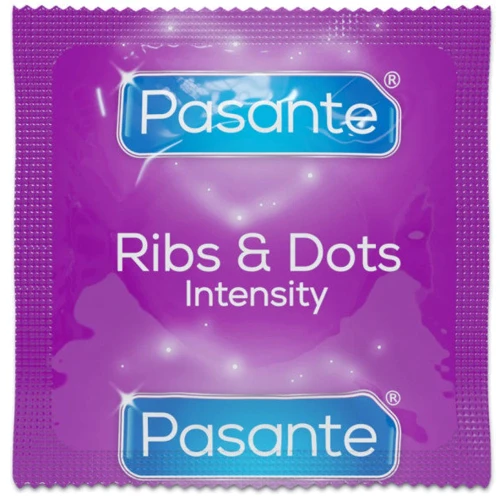 Текстурированные презервативы Pasante - Ribs & Dots Intensity, №144