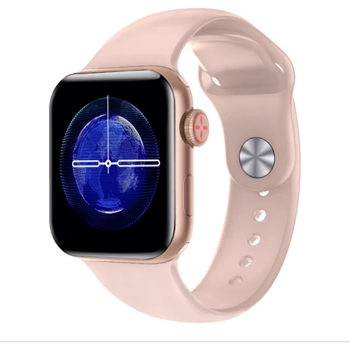 Смарт-часы Linwear LW15 Pink: Дисплей 1.4" TFT (240x240)