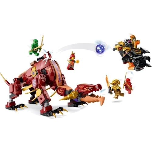 Конструктор LEGO Ninjago Вулканічний Дракон, що трансформує Хітвейва 479 деталей (71793): Рекомендований вік 8+