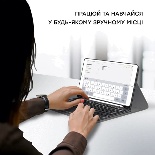 Аксессуар для iPad AirOn Premium Case Smart Keyboard with Trackpad Black for iPad 10.2" 2019-2021/iPad Air 2019 фото 8
