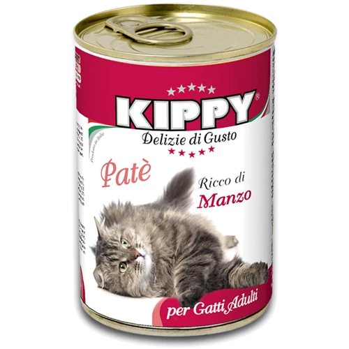 Консерви для котів Kippy Телятина 400 г (8015912503282)