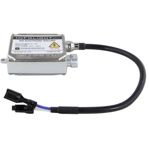 Комплект ксенону Infolight Pro HB4 9006 5000К: Потужність блоку розпалювання 35 Вт