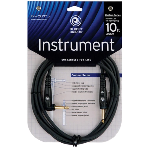 Інструментальний кабель PLANET WAVES PW-GRA-10 Custom Series Instrument Cable 10ft